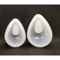 mal druppel met platte kant klein